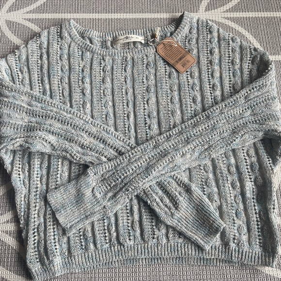 Natural life Favorite Layering Sweater - Light Blue - XS - Picture 2 of 6